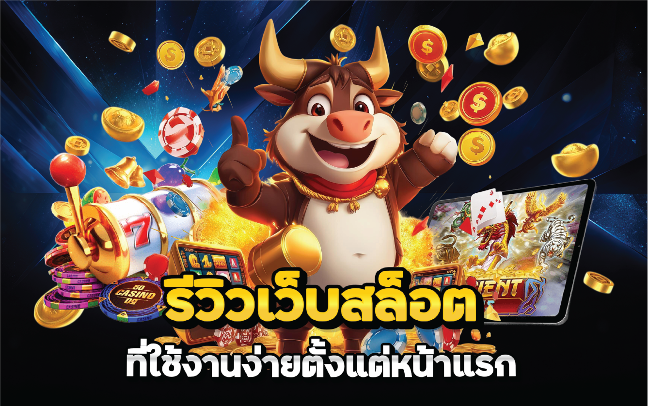 รีวิวเว็บสล็อตที่ใช้งานง่ายตั้งแต่หน้าแรก